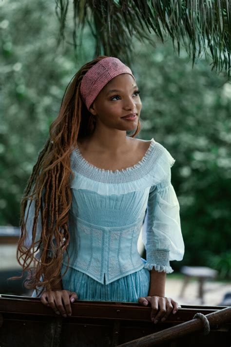 halle bailey hot|Halle Bailey looks incredible in mermaid